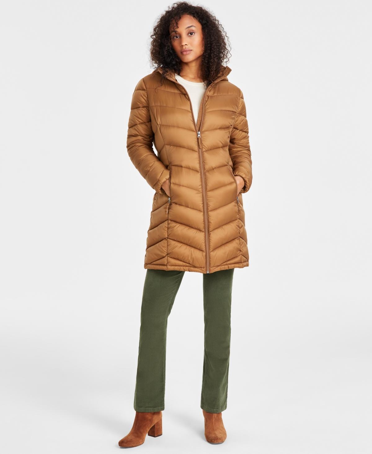 Charter Club Womens Packable Hooded Puffer Coat, Created for Macys Product Image