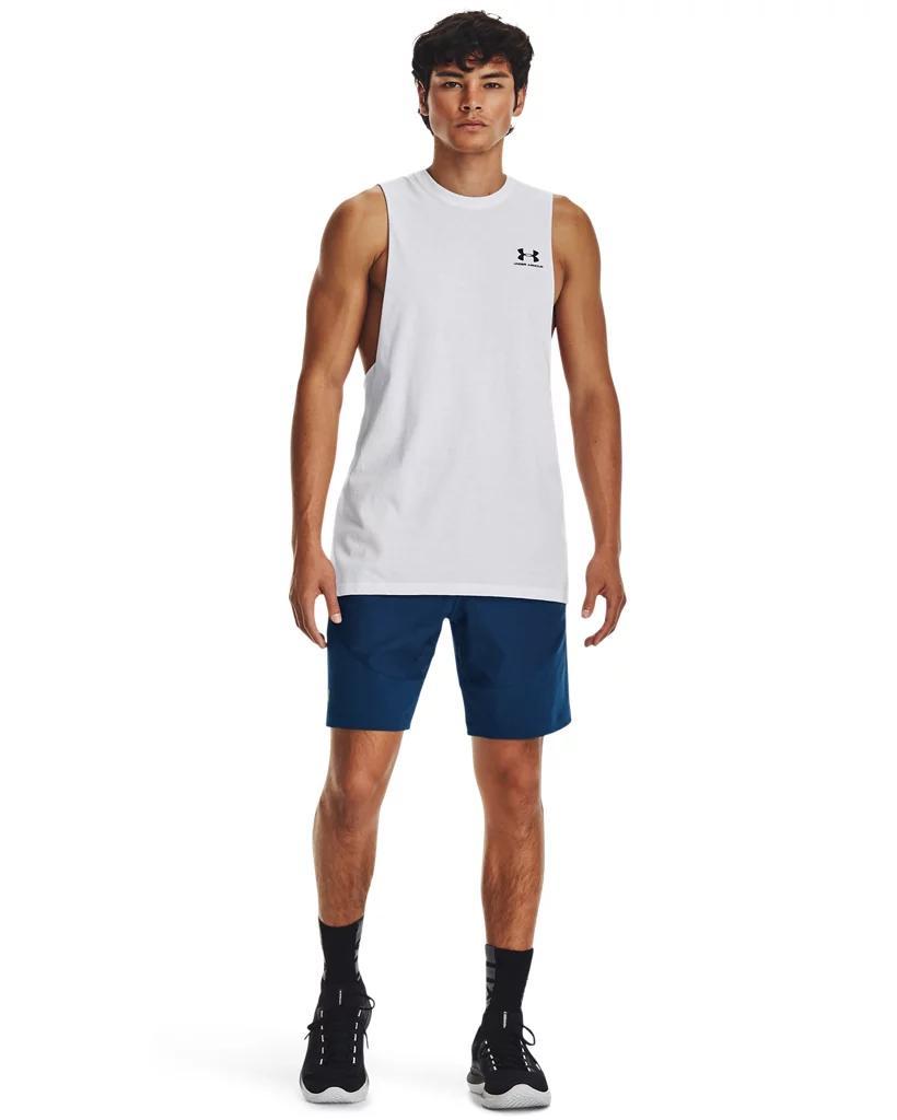 Men's UA Left Chest Cut-Off Tank Product Image