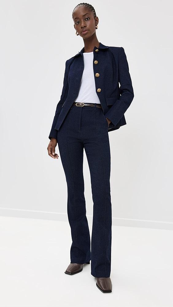 Veronica Beard Gracie Pants with Belt | Shopbop Product Image