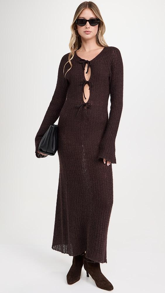 Alohas Triza Brown Maxi Dress | Shopbop Product Image