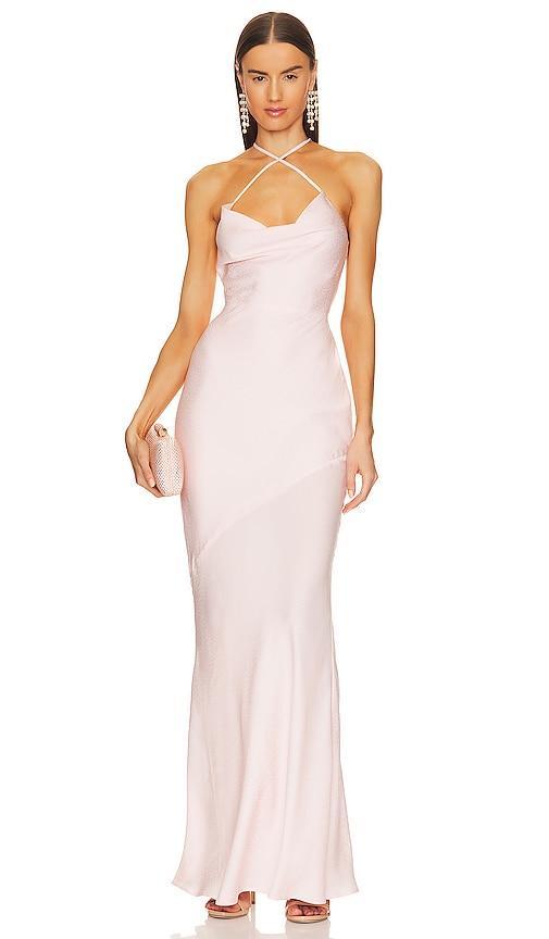 Lovers and Friends Massie Gown in Blush Pink Product Image