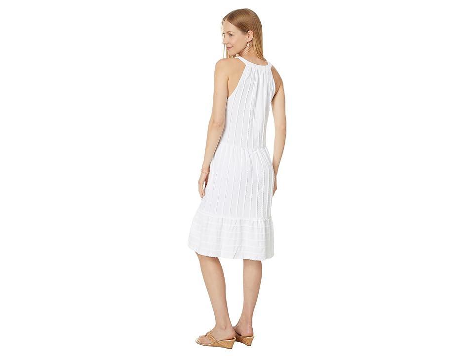 Lilly Pulitzer Lennox Dress (Resort Scallop Stripe Knit Jacquard) Women's Dress Product Image