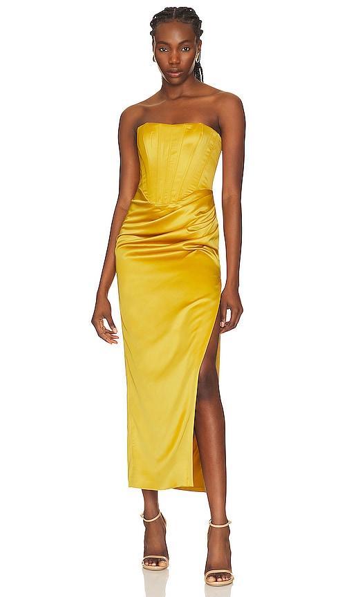 Bardot Everlasting Satin Dress Size 12, 8. Product Image