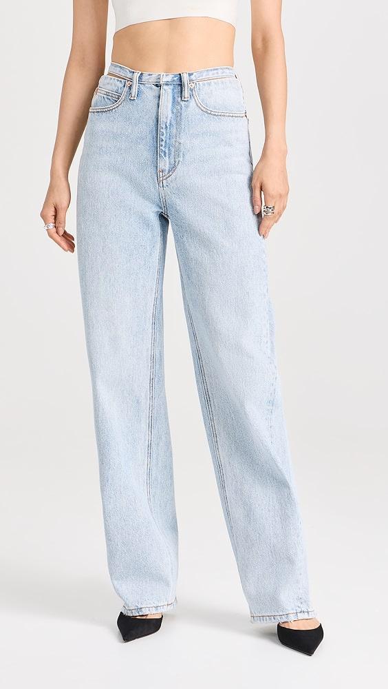 Alexander Wang Balloon Jeans with Skinny Button Back Waistband | Shopbop Product Image