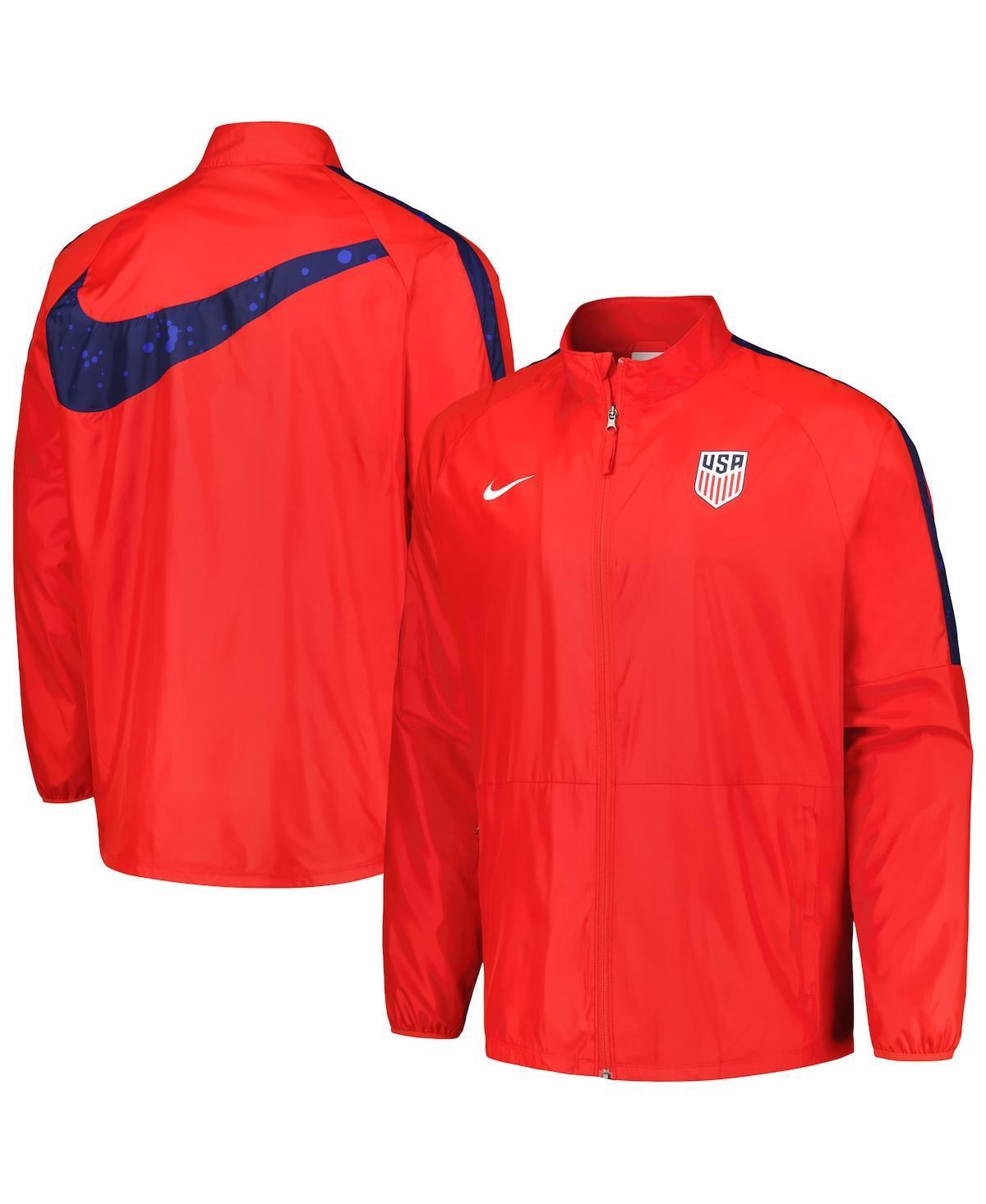 Mens Nike Red Usmnt 2023 Academy Awf Raglan Full-Zip Jacket Product Image