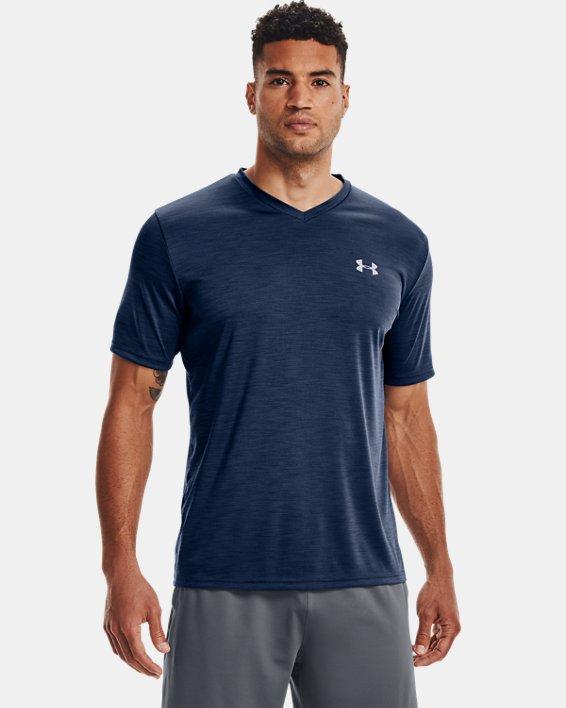 Mens UA Velocity V-neck Short Sleeve Product Image