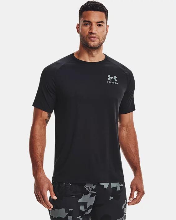 Men's UA Tech™ Freedom Short Sleeve T-Shirt Product Image