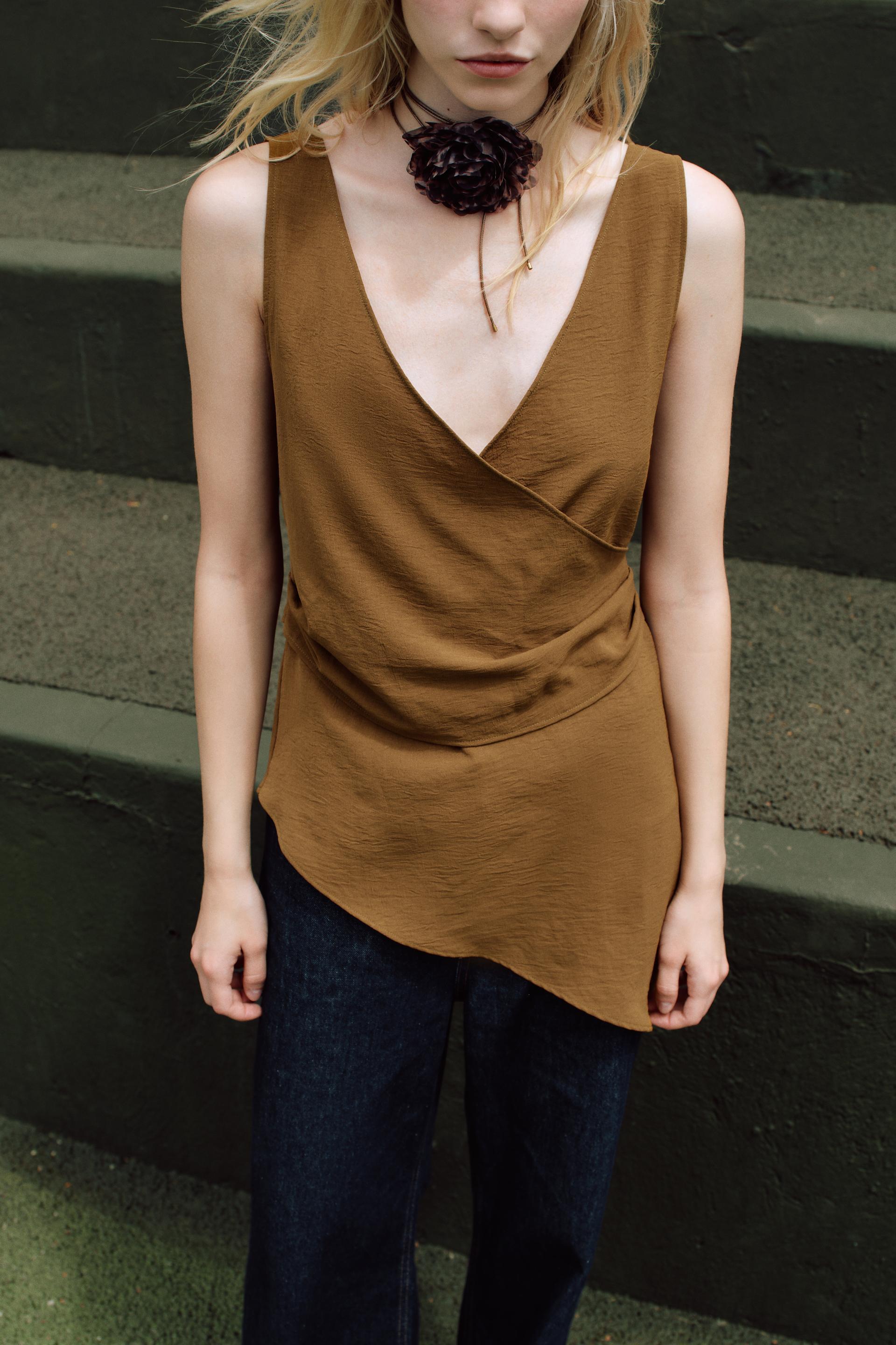 FLOWY ASYMMETRICAL TOP Product Image