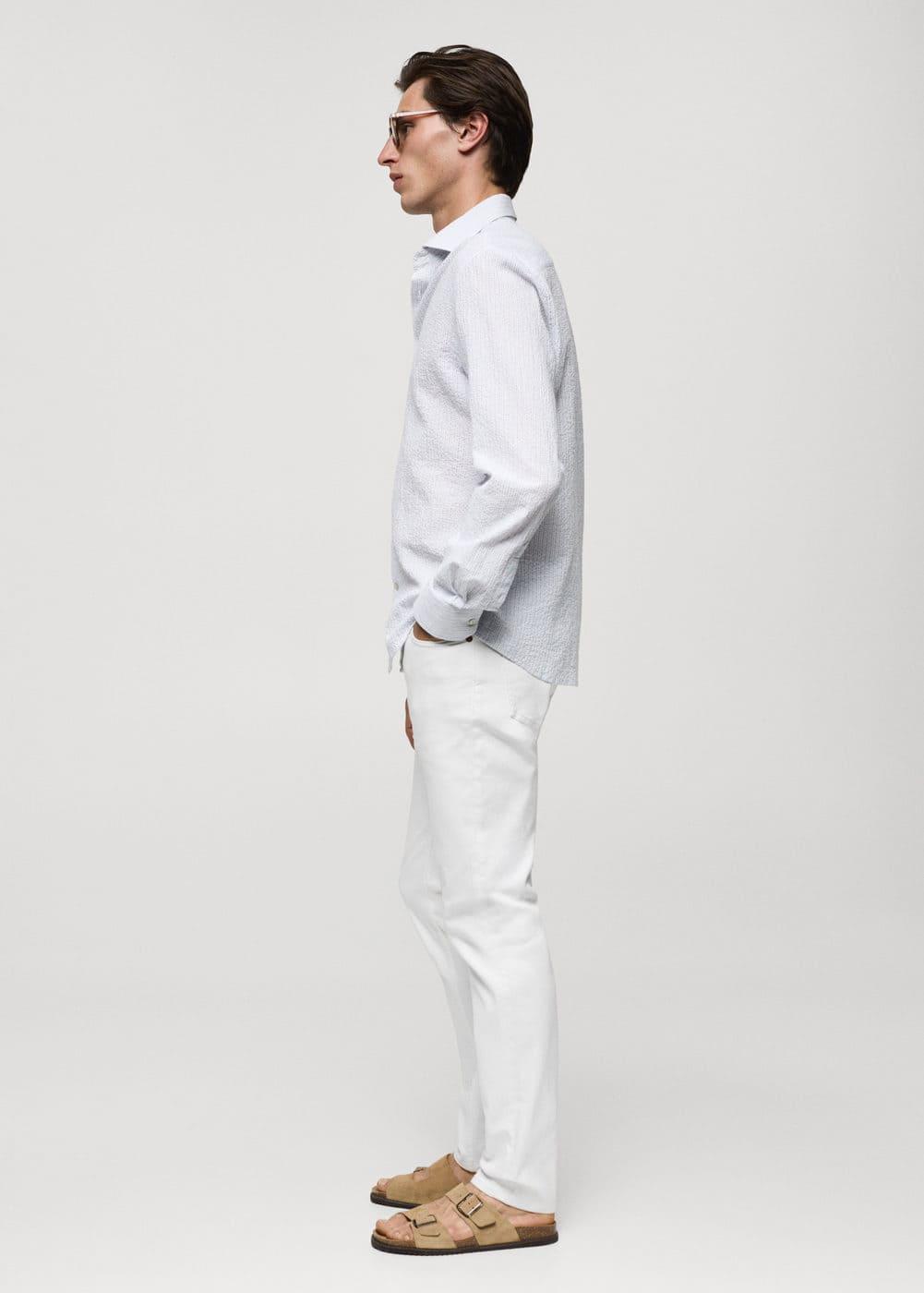 MANGO MAN - Jan slim-fit jeans whiteMen Product Image