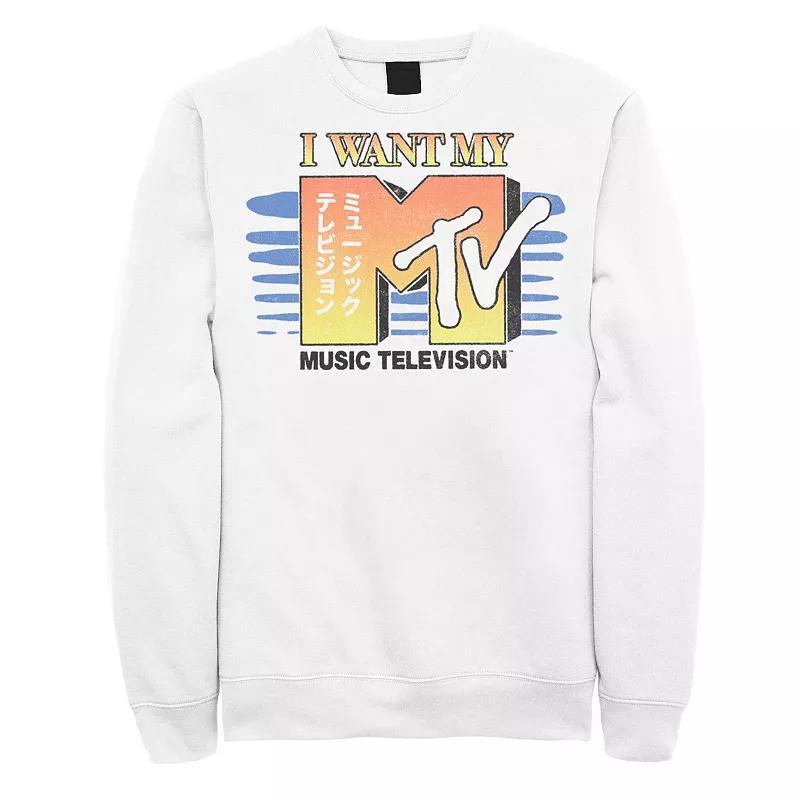 Mens MTV I Want My MTV Kanji Logo Sweatshirt Product Image