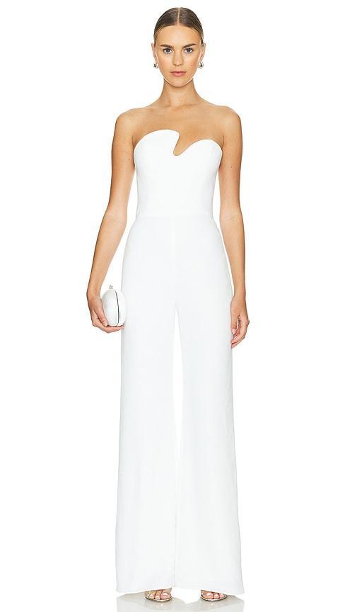 Strapless Puzzle Jumpsuit Product Image