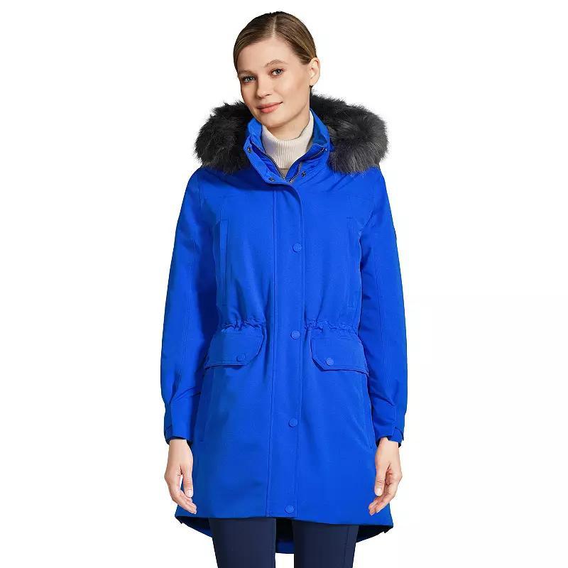 Womens Lands End Expedition Down Waterproof Winter Parka Product Image