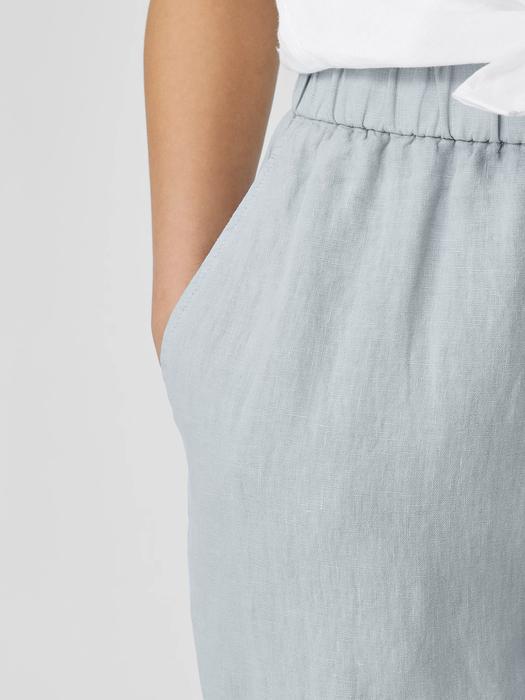 Garment Dyed Organic Linen Tapered Pant Product Image