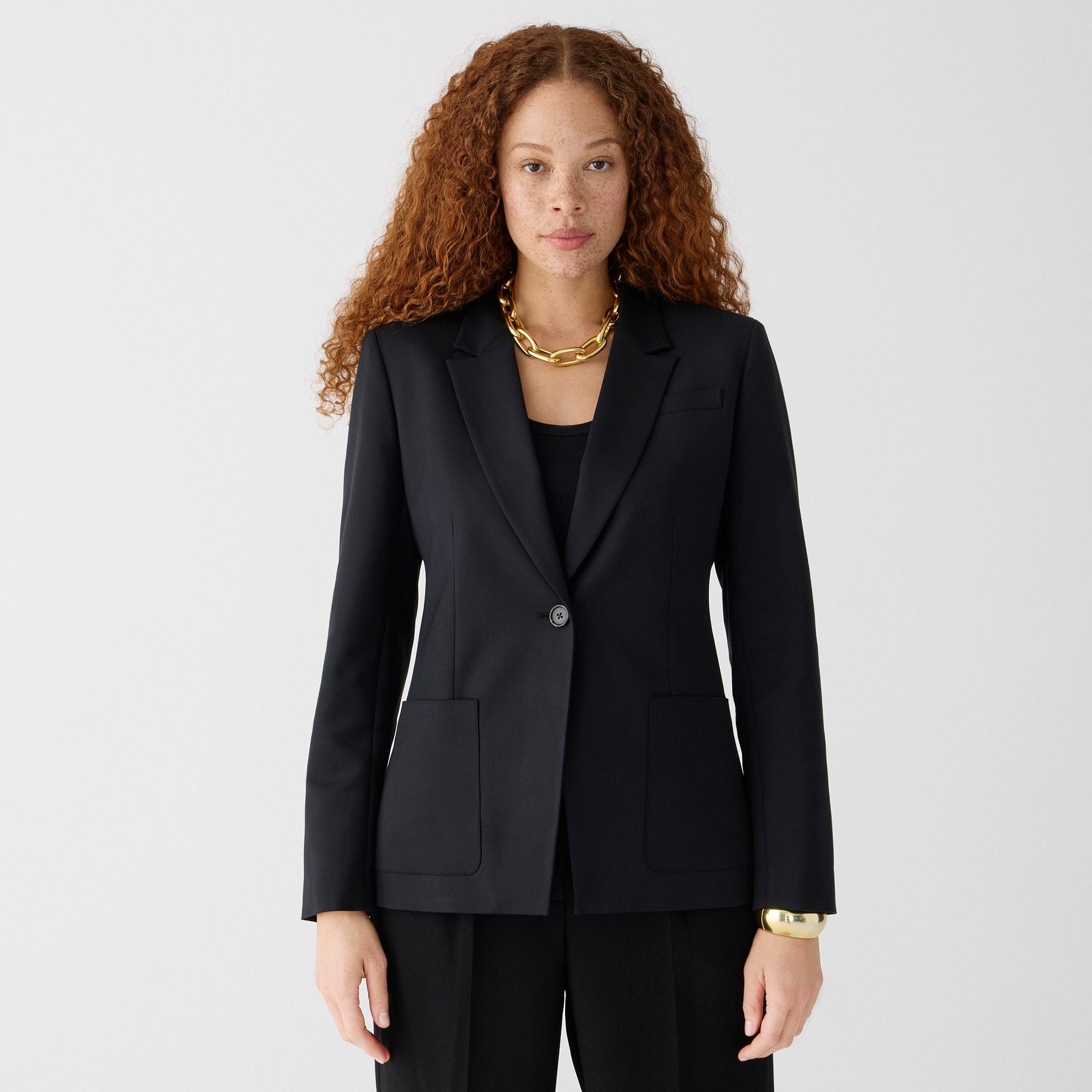 Petite Helena blazer in city twill Product Image