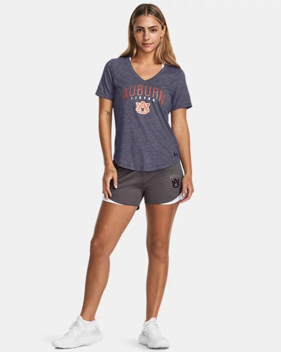 Women's UA Breezy Jersey Collegiate V-Neck T-Shirt Product Image