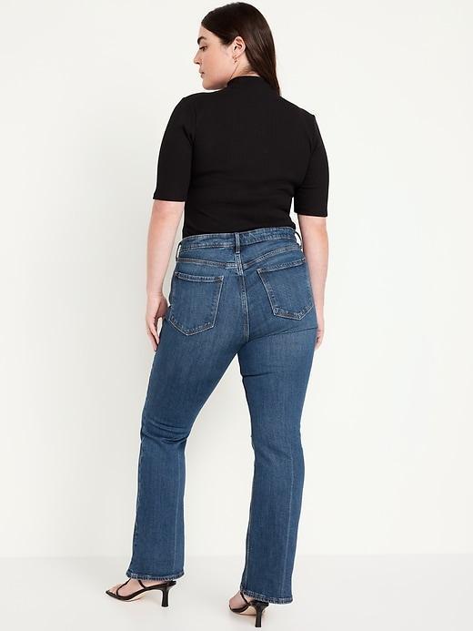 Extra High-Waisted Flare Jeans Product Image