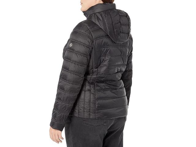 MICHAEL Michael Kors Zip Front Horizontal Quilt Packable Jacket M823157QZ Women's Clothing Product Image