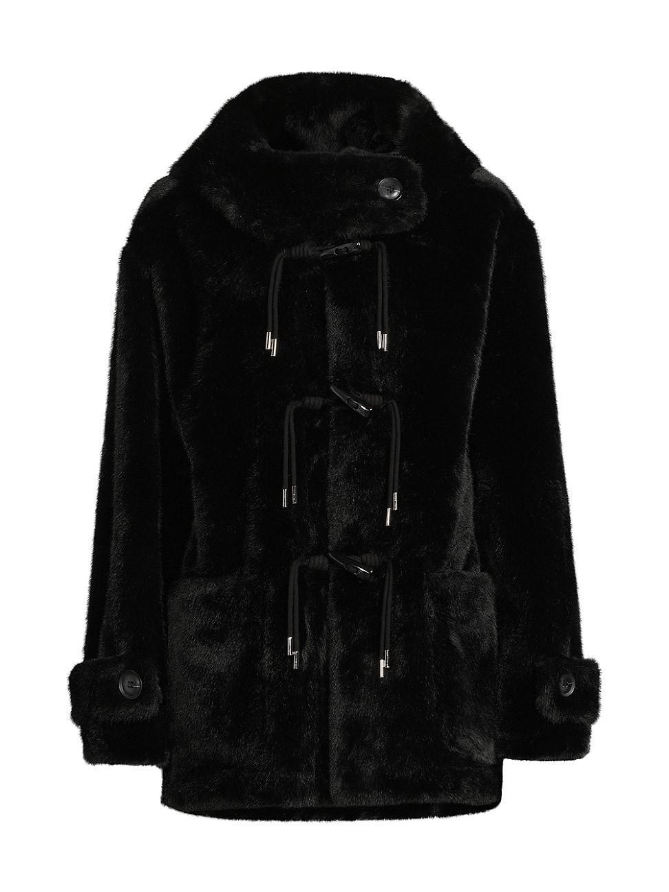 Womens Rosie Faux-Fur Coat Product Image