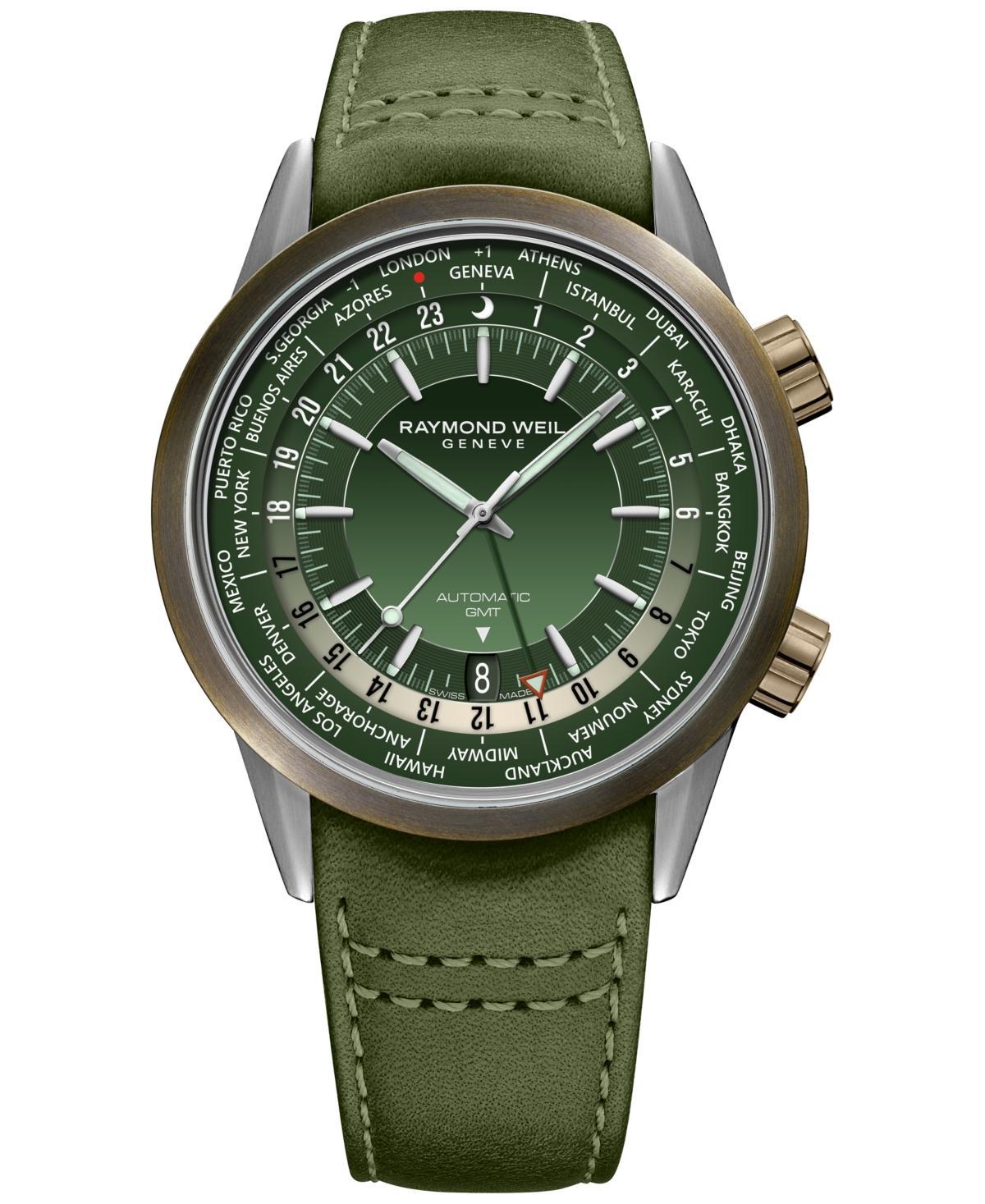 Raymond Weil Freelancer Gmt Worldtimer Watch, 41mm Product Image