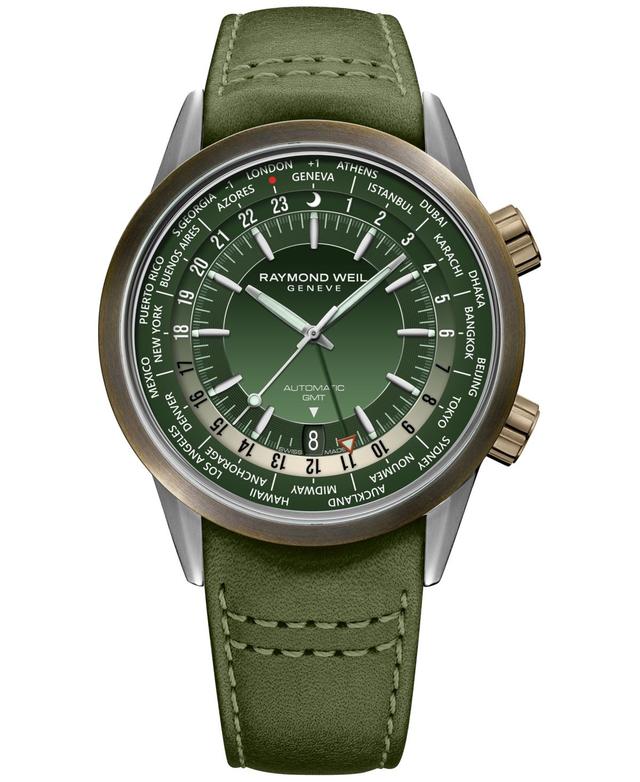 Raymond Weil Freelancer Gmt Worldtimer Watch, 41mm Product Image