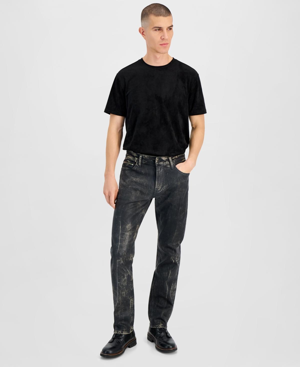 Guess Mens Davis Straight-Fit Jeans Product Image