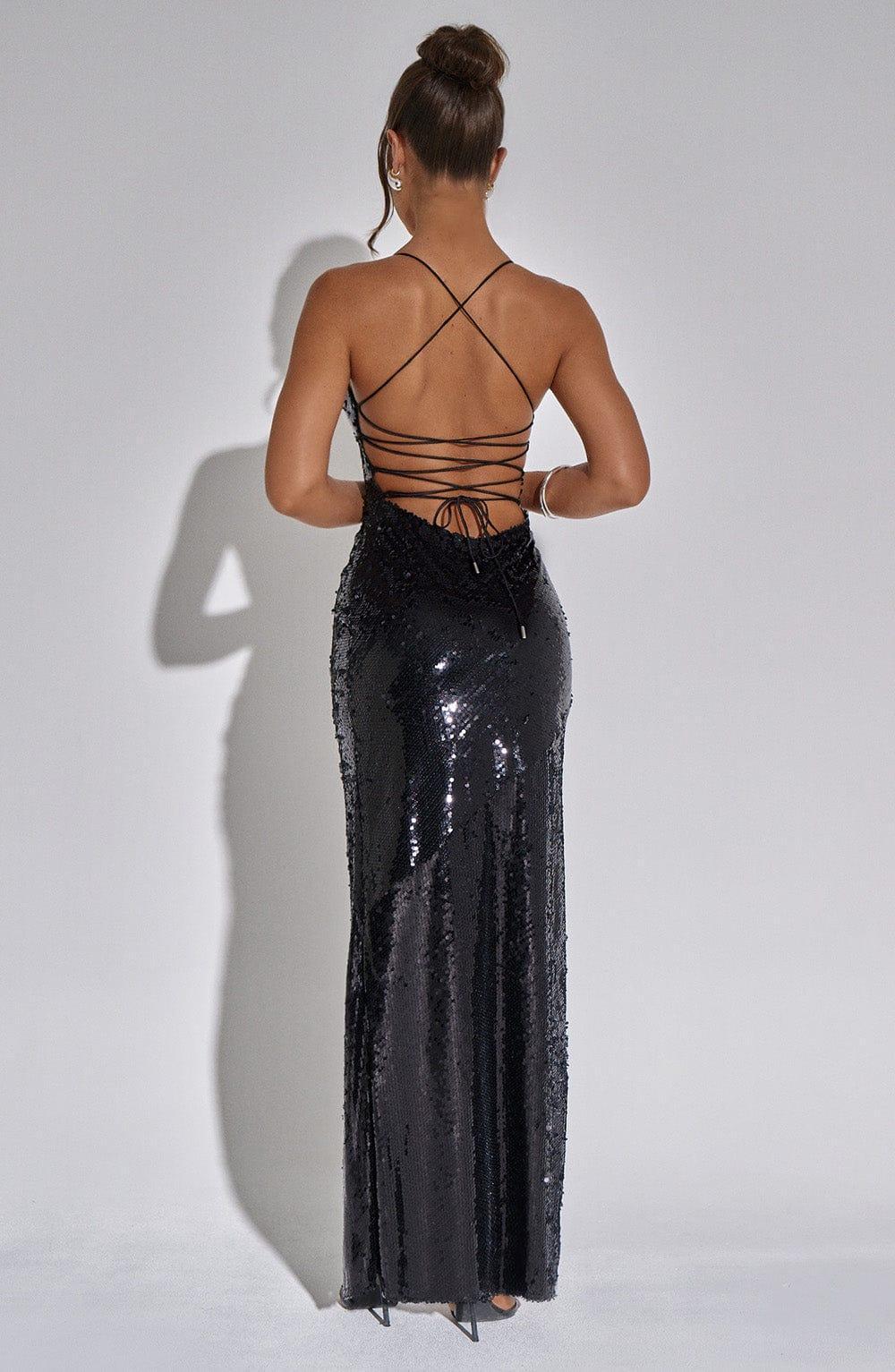 Bells Maxi Dress - Black Product Image