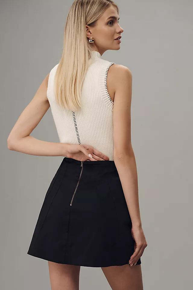 By Anthropologie Structured Mini Skirt Product Image