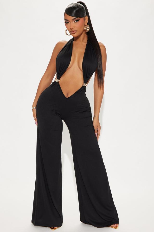 Top Of The Night Multi Way Jumpsuit - Black Product Image