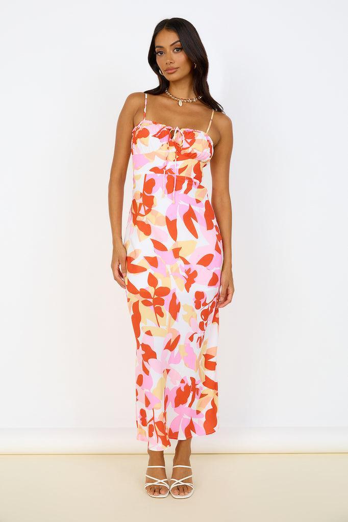 Must Be Love Maxi Dress Pink Product Image