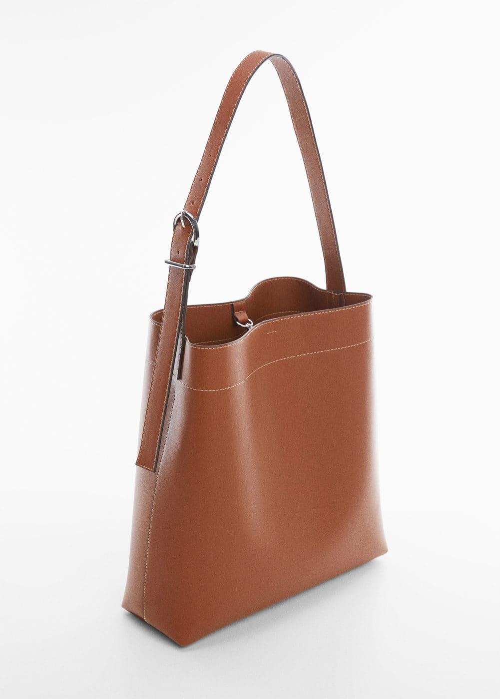 MANGO - Short handle shopper bag - One size - Women Product Image