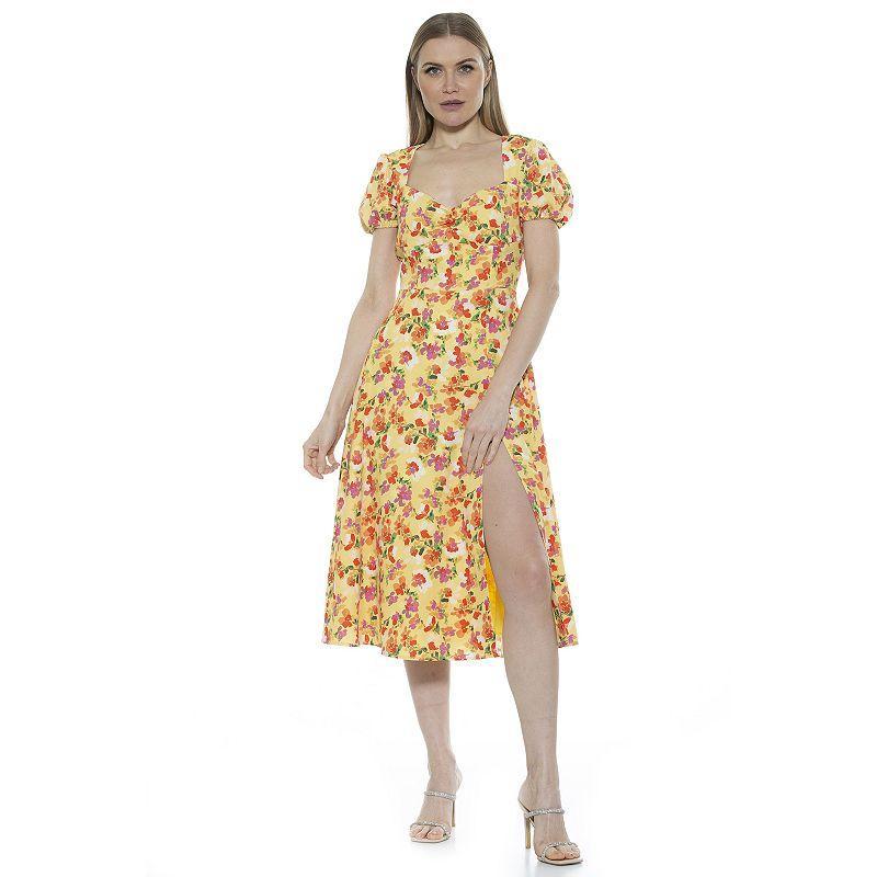 Womens ALEXIA ADMOR Gracie Fit & Flare Dress Product Image