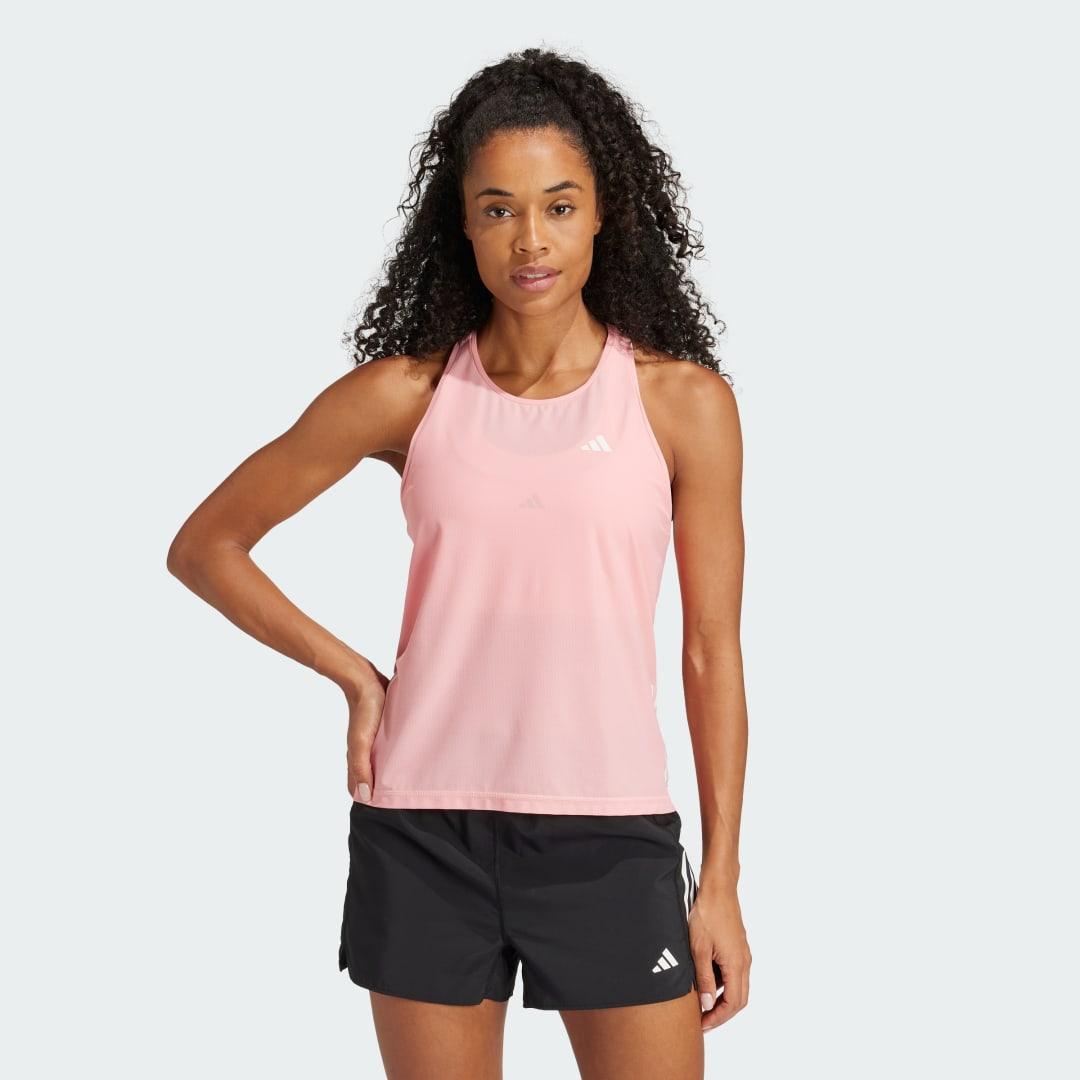 adidas Own The Run Tank Top Black M Womens Product Image