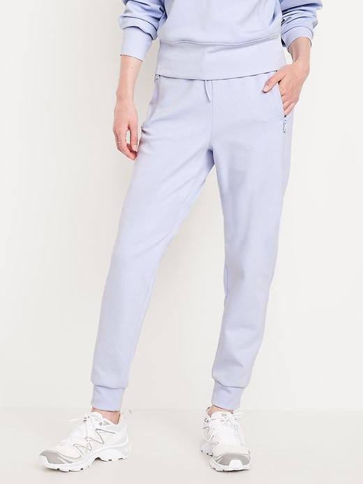 High-Waisted Dynamic Fleece Joggers Product Image