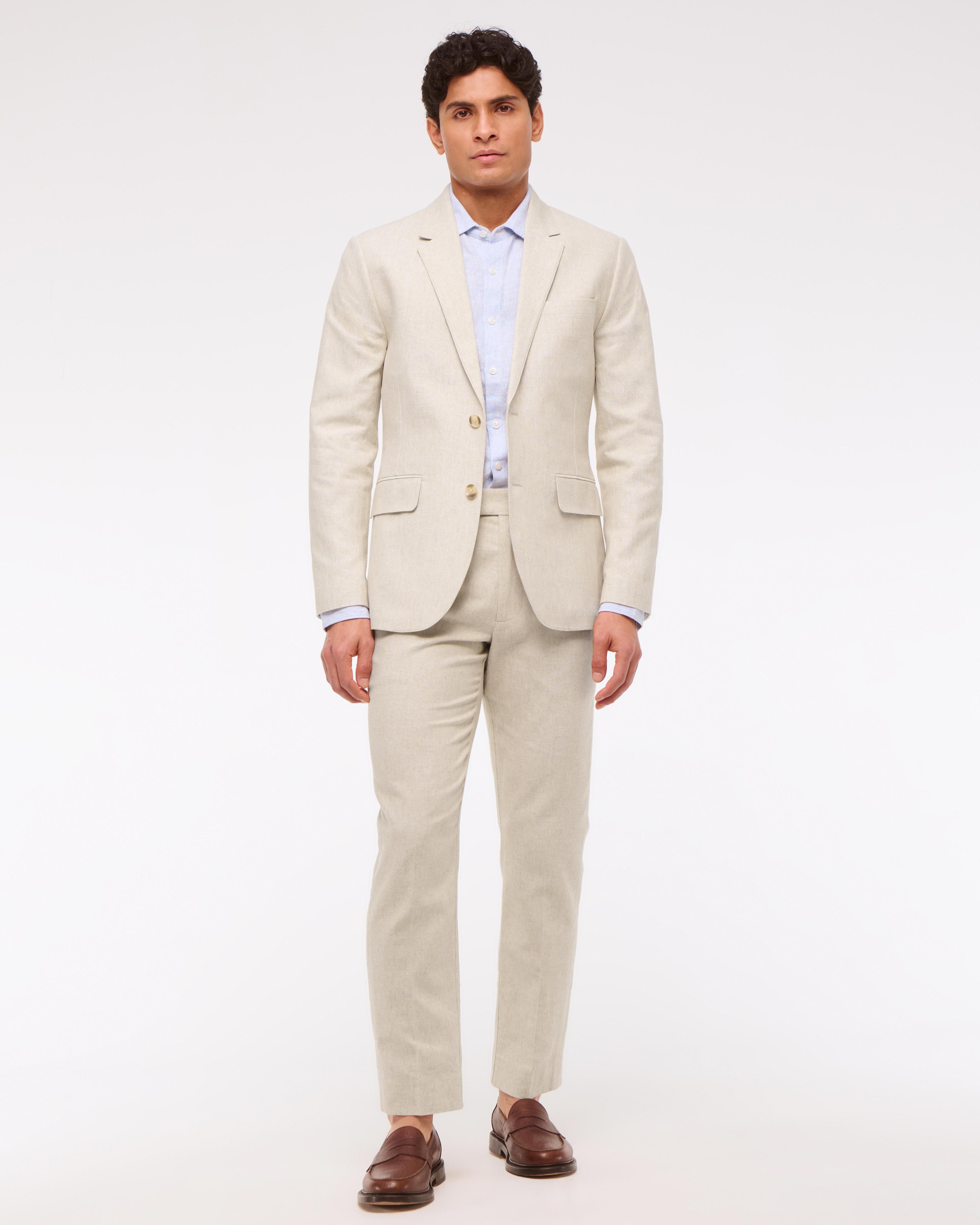 The A&F Collins Tailored Slim Blazer Product Image