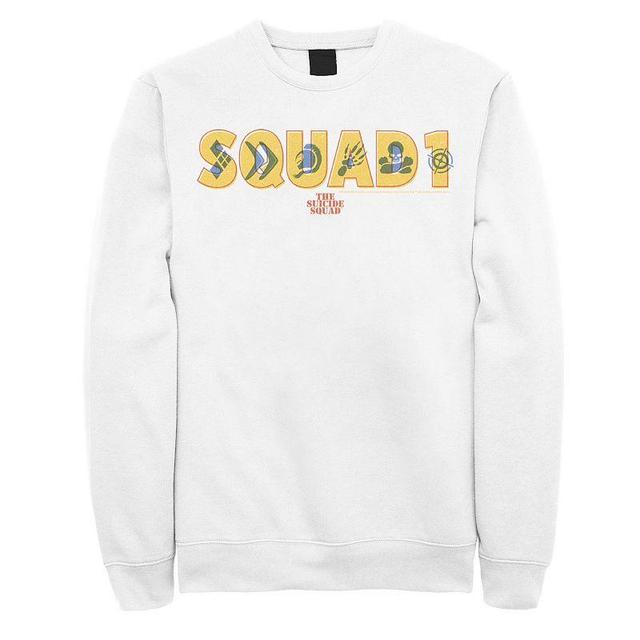 Mens The Suicide Squad Squad 1 Icons Logo Sweatshirt, Boys Product Image