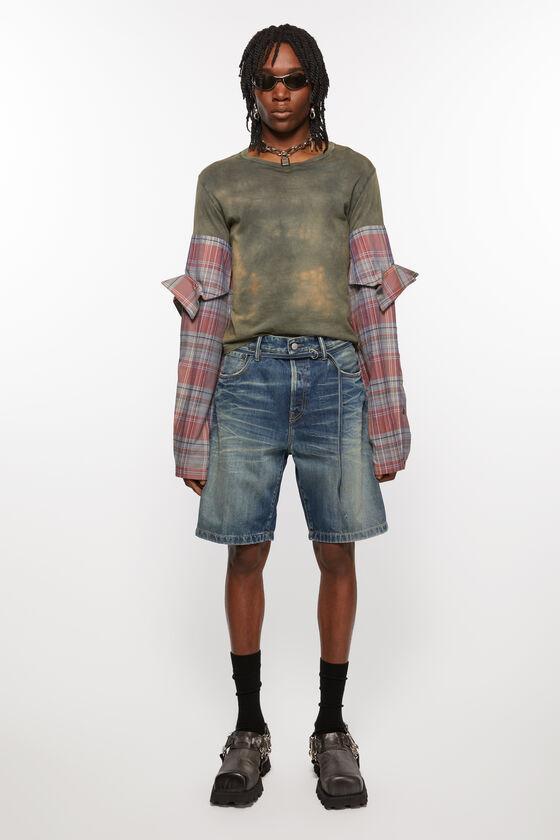 Loose fit denim shorts Product Image