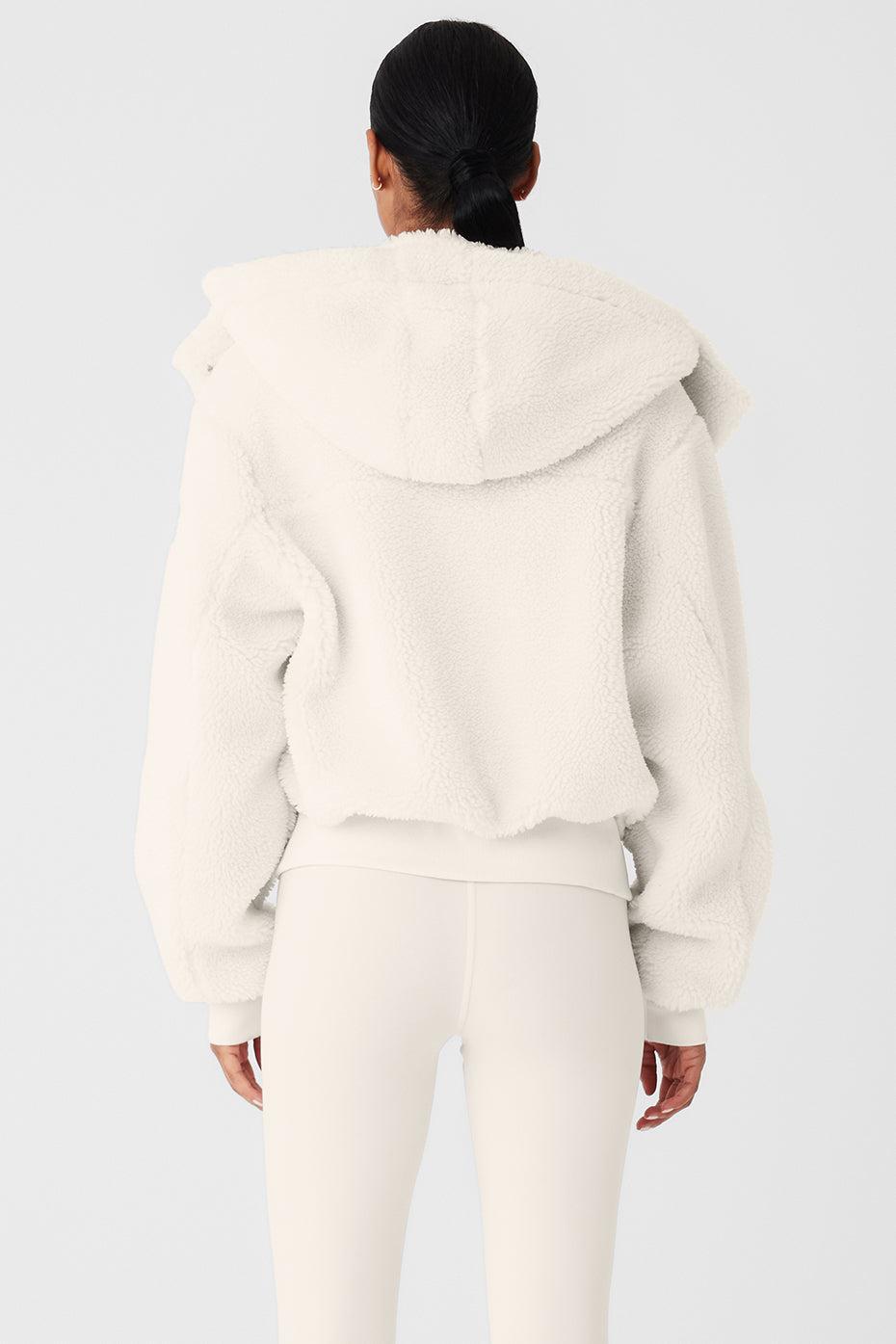 Alo Yoga | Foxy Sherpa Jacket White Product Image