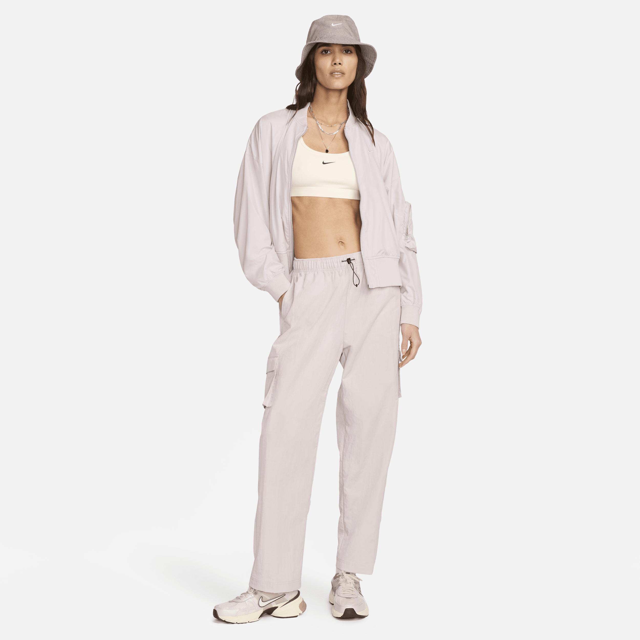 Womens Nike Sportswear Essential High-Rise Woven Cargo Pants Product Image