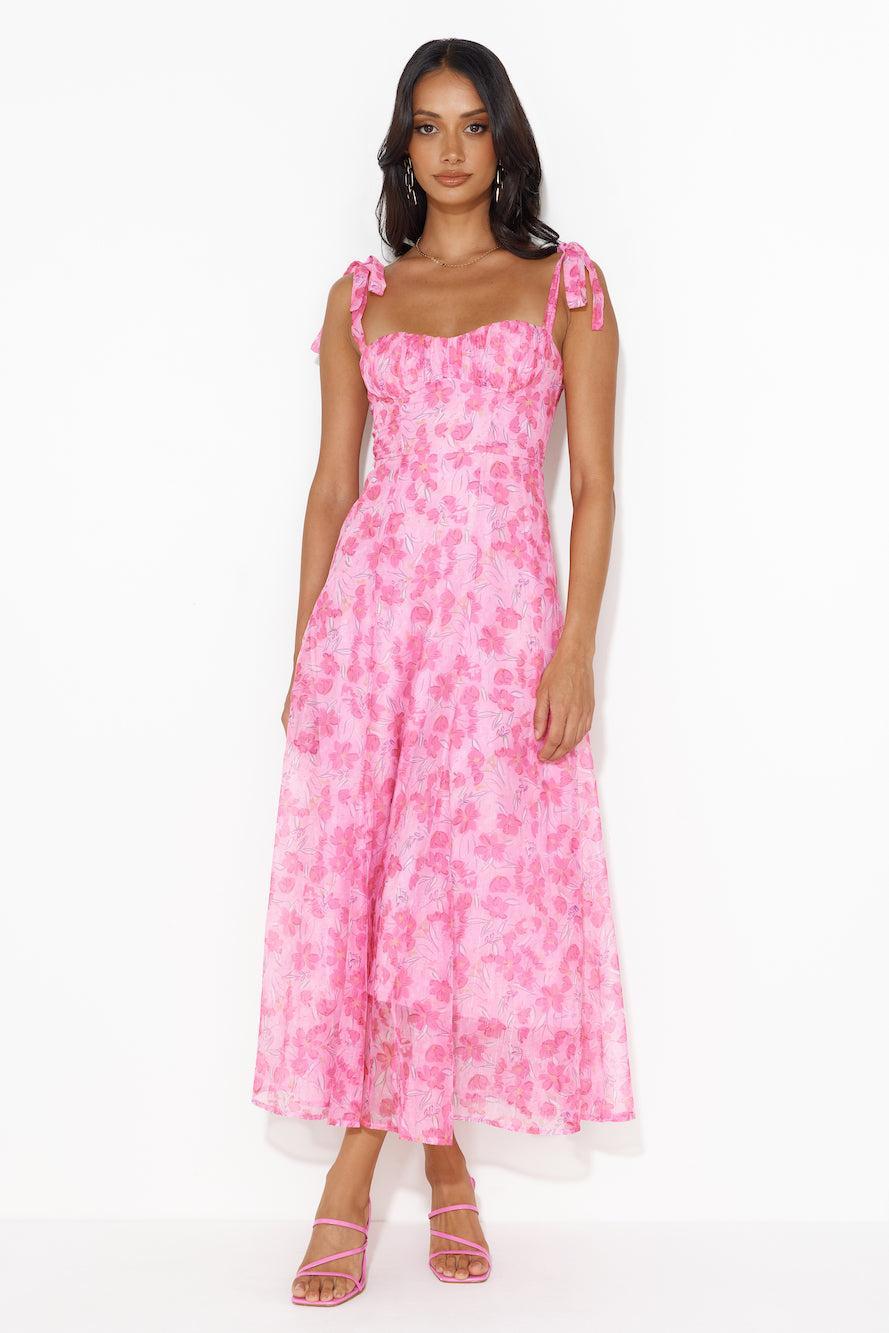 Play Dress Ups Midi Dress Pink Product Image