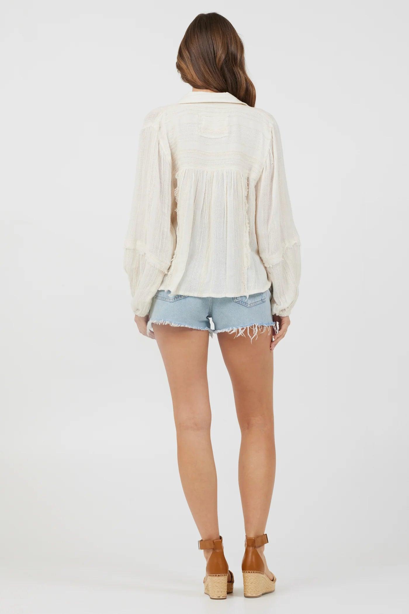 Multi Textured Blouse Product Image