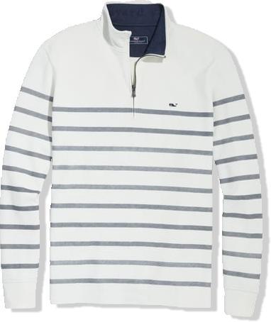 Breton Stripe Saltwater Quarter-Zip Product Image