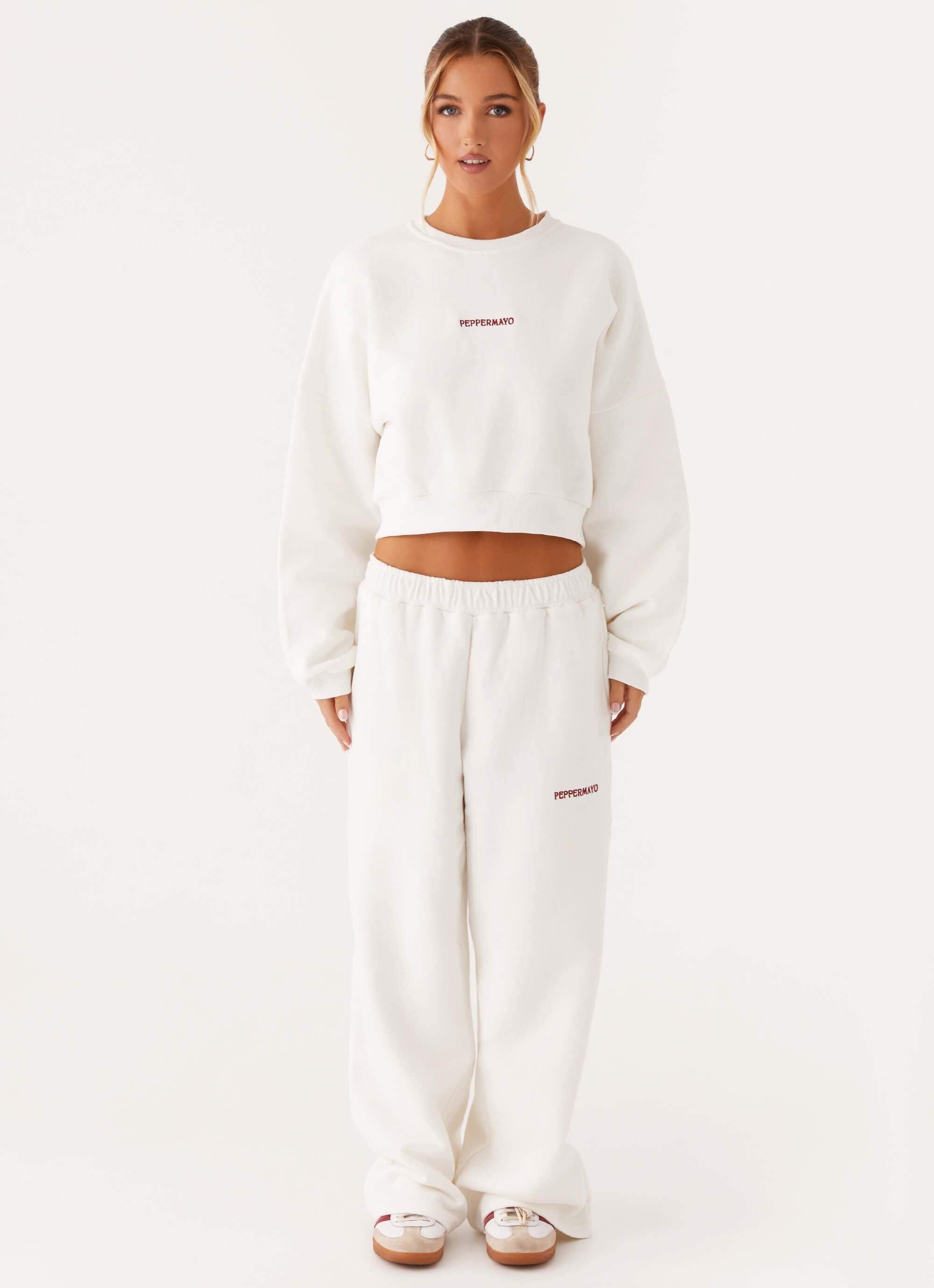 Signature Sweatpants - Ivory Product Image