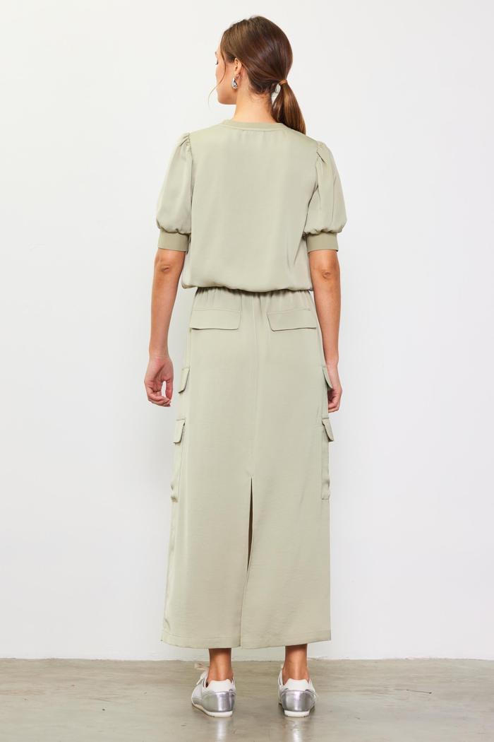 Cargo Midi Skirt Product Image