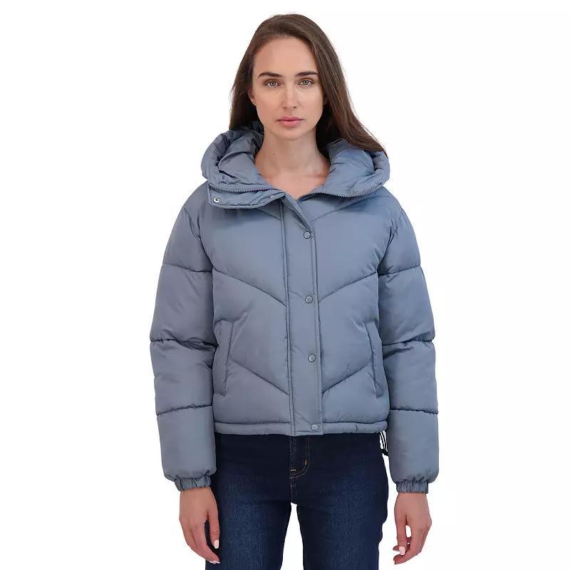 Juniors Sebby Short Puffer Jacket, Womens Product Image