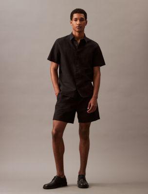 Linen Blend Pull-On Shorts Product Image