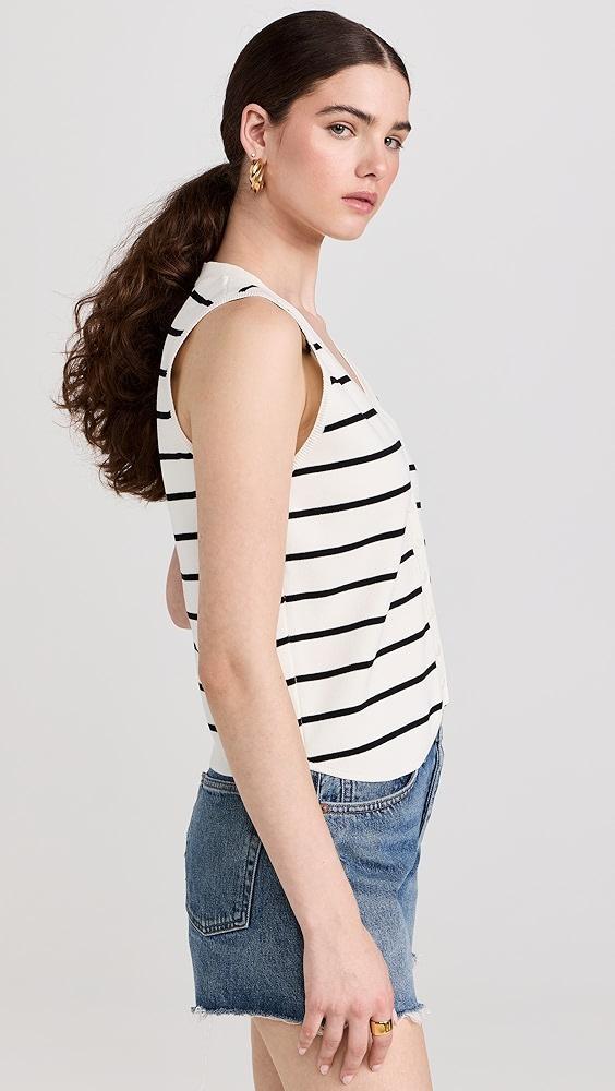 Line & Dot Rae Stripe Sweater Vest | Shopbop Product Image