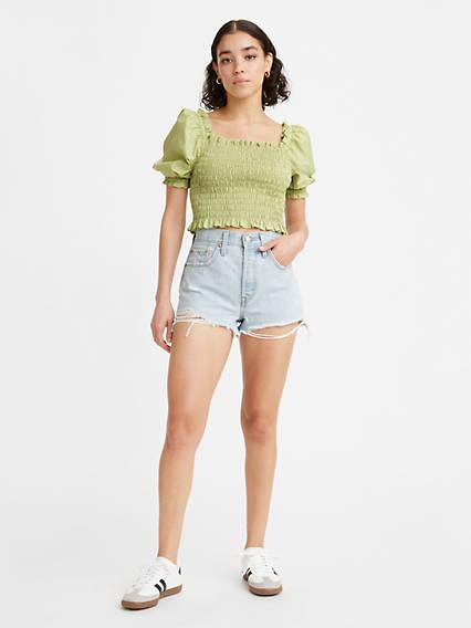 Levi's Original Fit High Rise Women's Shorts Product Image