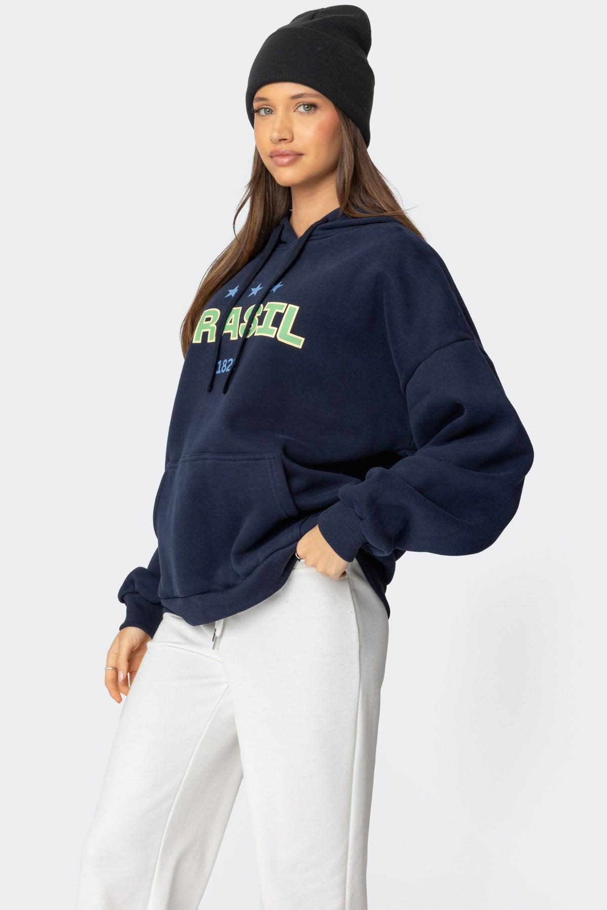 Brasil Oversized Hoodie Product Image