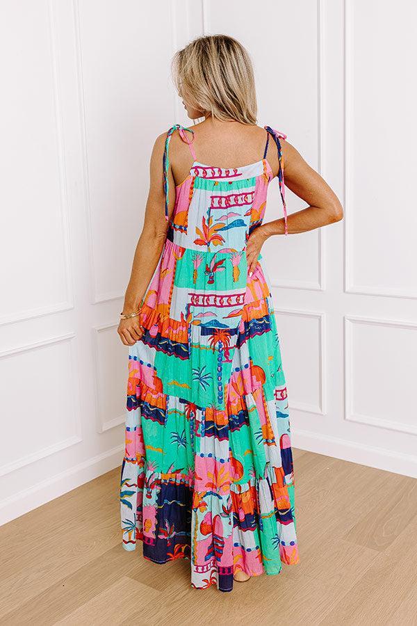 Paradise Found Maxi Dress Product Image