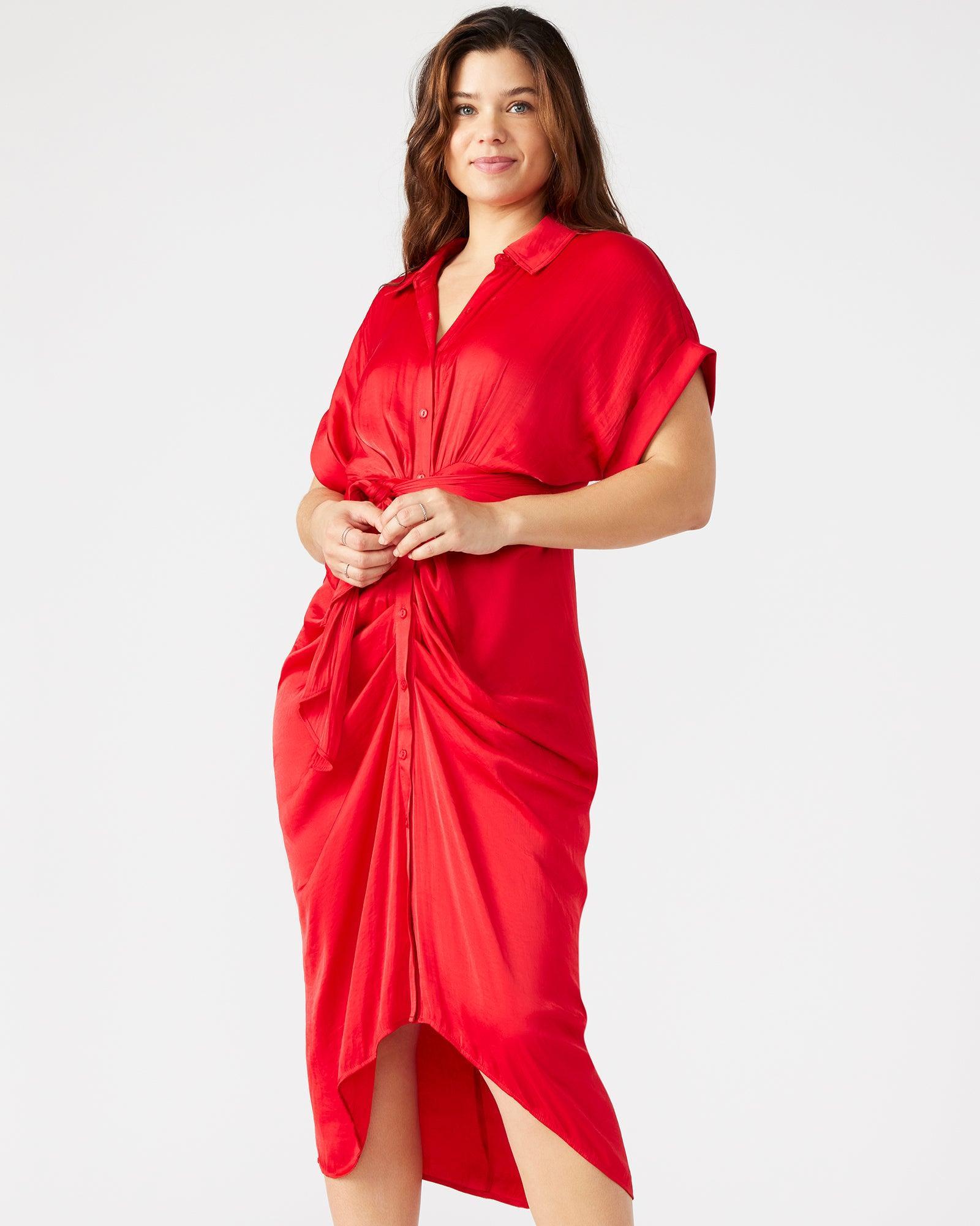 TORI DRESS RED Female Product Image